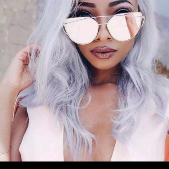 Accessories - Rose Gold Mirrored Sunglasses